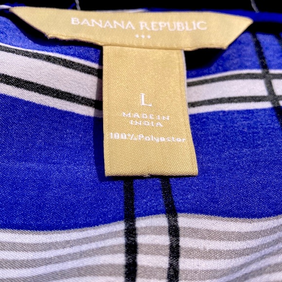 Banana republic multi color sleeveless top size large. - Picture 2 of 2